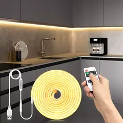 1m 2m 3m regulável led sob luzes do armário usb 5v tira de néon seu abiente mais aconchegante - loja online