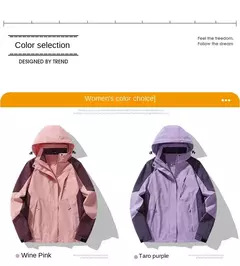 Roupa de montanhismo para casais, Casaco impermeável e à prova de vento, versátil, alta qualidade, desporto e lazer, primavera e outono, novo - comprar online