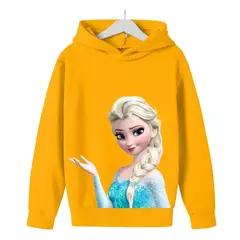 Imagem do Crianças roupas meninas disney hoodie meninos roupas congeladas princesa elsa p