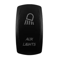Barra de luz LED para carro e barco Carling, Amber Rocker Switch, momentâneo, t - Show Drop