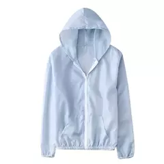 Casaco protetor solar verão feminino jaqueta de proteção solar anti-uv rápid