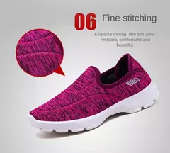 Sapatos casuais de caminhada respirável para homens e mulheres, sapatos baixos na internet