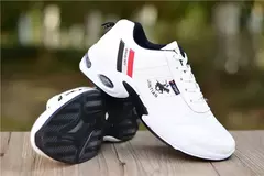 Imagem do Moda Almofada de Ar dos homens Running Shoes Tamanho Grande 38-47 Sneakers Respi