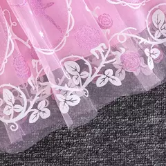 2024 novo 2-9y vestido de princesa disny meninas vestido primavera veraõ crianças na internet