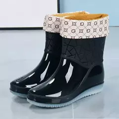 Botas mujer 2023 botas femininas da moda ao ar livre sapatos de chuva novos anti - loja online