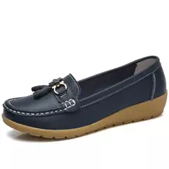 Sapatos femininos enfermeira mocassins sapatos clássicos apartamentos zapatos m - comprar online