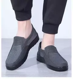 2023 verão venda quente tênis masculino moda casual sapatos de caminhada respi