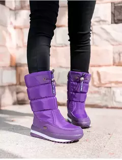 Botas de neve femininas de pelúcia à prova de água plataforma alta botas muito confortaveis - loja online