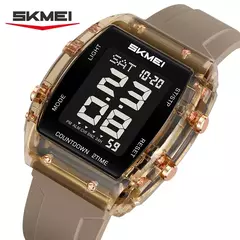 Skmei 2409 relógio eletrônico à prova d&#39;água de luxo ao ar livre contage - comprar online
