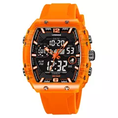 Imagem do Loqnce 98003 masculino montre homme hora esporte relógios digital duplo tempo c