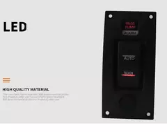 Painel de interruptor de bomba de esgoto de 3 vias, desligamento automático man - comprar online