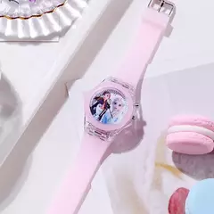Disney-Relógios Infantis Mickey, Relógio de Pulso em Silicone, Princesa Elsa, - comprar online