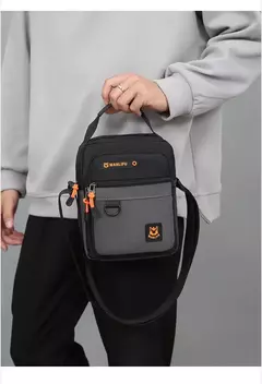 Novo masculino crossbody sling saco de ombro mensageiro oxford à prova água mu
