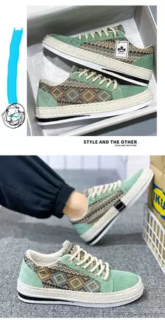 Sapatos masculinos leves tênis masculino verão novos sapatos de sulfeto rendas - Show Drop