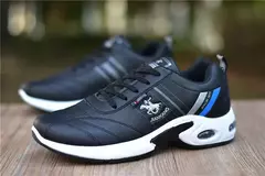 Moda Almofada de Ar dos homens Running Shoes Tamanho Grande 38-47 Sneakers Respi