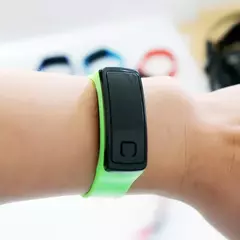 Moda Relógio Esportivo infantil Relógio Digital Led À Prova D &#39;Águ - Show Drop