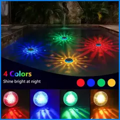 Luzes flutuantes solares para piscina, à prova d&#39;água, led, movidas a ener - loja online