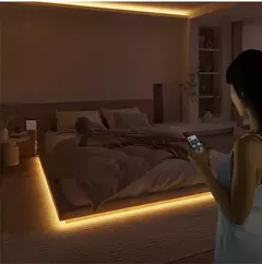 1m 2m 3m regulável led sob luzes do armário usb 5v tira de néon seu abiente mais aconchegante - Show Drop