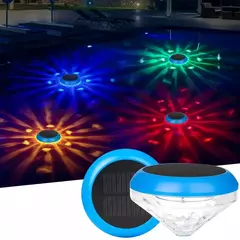 Luzes flutuantes solares para piscina, à prova d&#39;água, led, movidas a ener - Show Drop