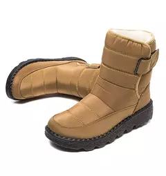 Botas femininas 2024 sapatos de inverno mulher botas de neve à prova dwaterproo - Show Drop