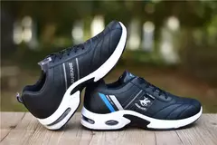 Moda Almofada de Ar dos homens Running Shoes Tamanho Grande 38-47 Sneakers Respi - loja online