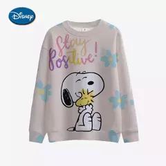 Disney feminino moletons e moletons mickey mouse outono primavera moletom outono
