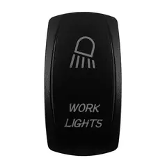 Barra de luz LED para carro e barco Carling, Amber Rocker Switch, momentâneo, t - Show Drop