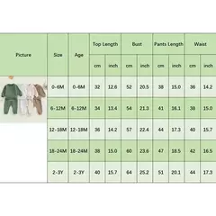 Pudcoco bebê menino 2 peças roupa fofa cor sólida manga comprida moletom e ca - comprar online
