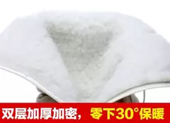 Imagem do Botas de inverno grossas de pelúcia à prova de água à prova d&#39;água bota