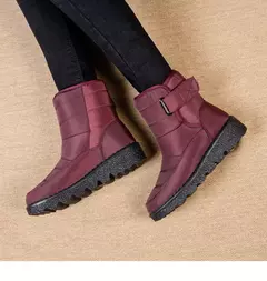 Botas de neve femininas resistentes à prova d&#39;água botas quentes de inverno comfortaveis - comprar online