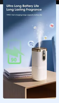 Máquina de aromaterapia inteligente mini carregamento usb casa difusor de óleo - comprar online