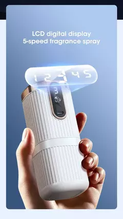 Imagem do Máquina de aromaterapia inteligente mini carregamento usb casa difusor de óleo