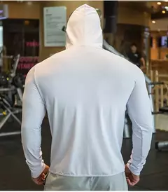 2023 jaqueta masculina de alta qualidade esportes zip up manga longa camisetas r - Show Drop
