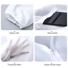 Casaco protetor solar verão feminino jaqueta de proteção solar anti-uv rápid - comprar online