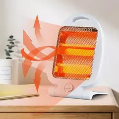 Aquecedor de mesa pequeno aquecedor interno aquecedor elétrico de escritório a - loja online