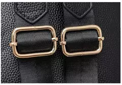 Luxo couro do plutônio mochila feminina moda bolsa de ombro senhoras grande capacidade - loja online
