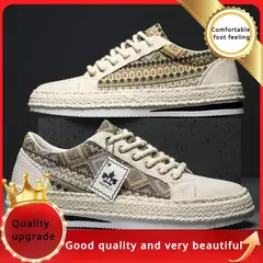 Sapatos masculinos leves tênis masculino verão novos sapatos de sulfeto rendas - comprar online