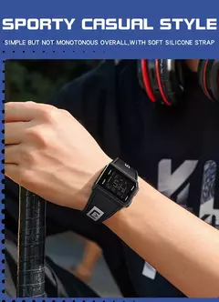 SANDA-relógios digitais à prova d&#39;água masculino, marca top, cronógrafo, na internet