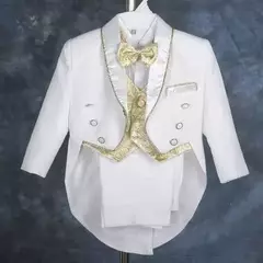 Bebê menino define roupa de batismo crianças festa de aniversário de casament - comprar online