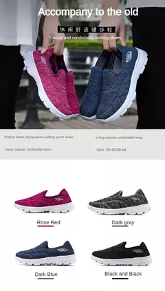Sapatos casuais de caminhada respirável para homens e mulheres, sapatos baixos - loja online