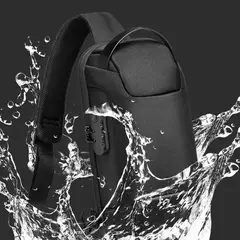 Weixier bolsa de ombro para homens, à prova d&#39;água, usb, crossbody, anti-r na internet