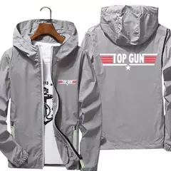 Jaqueta bomber com capuz com zíper para homens e mulheres, blusa fina casual, r - Show Drop
