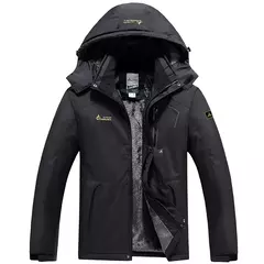 Outono inverno masculino blusão impermeável e quente ao ar livre caminhada e p - loja online