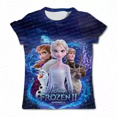 Camiseta de manga curta para meninas, 3d impresso, bonito, desenhos animados, co - loja online