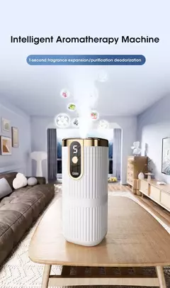 Imagem do Máquina de aromaterapia inteligente mini carregamento usb casa difusor de óleo