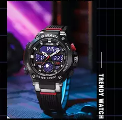 SMAEL 8069 SMAEL Astro Alloy Multi funcional Relógio de estudante para esportes na internet