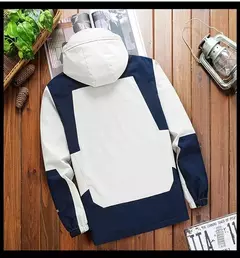 2024 primavera/outono blusa masculina ao ar livre à prova de vento impermeável