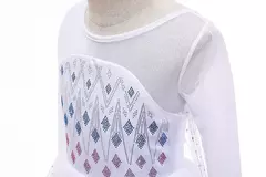 Imagem do Disney vestido led light up elsa espírito traje meninas congelado role play nev