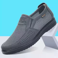 2023 verão venda quente tênis masculino moda casual sapatos de caminhada respi - comprar online