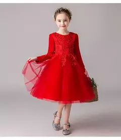 Imagem do Meninas jovens casamento princesa elegante festa formal outono natal aniversári